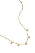 Collana minimalista con piccoli cuori