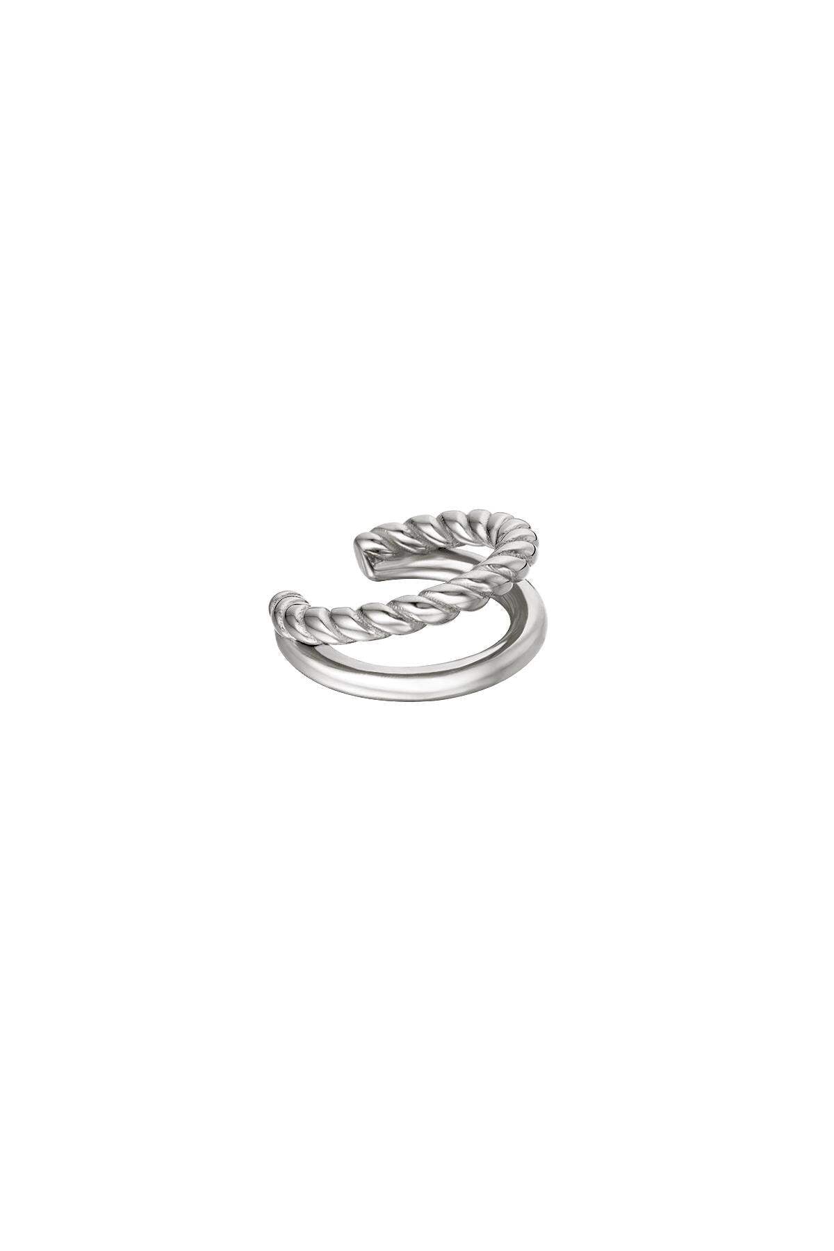Earcuff Corda doppia e liscia