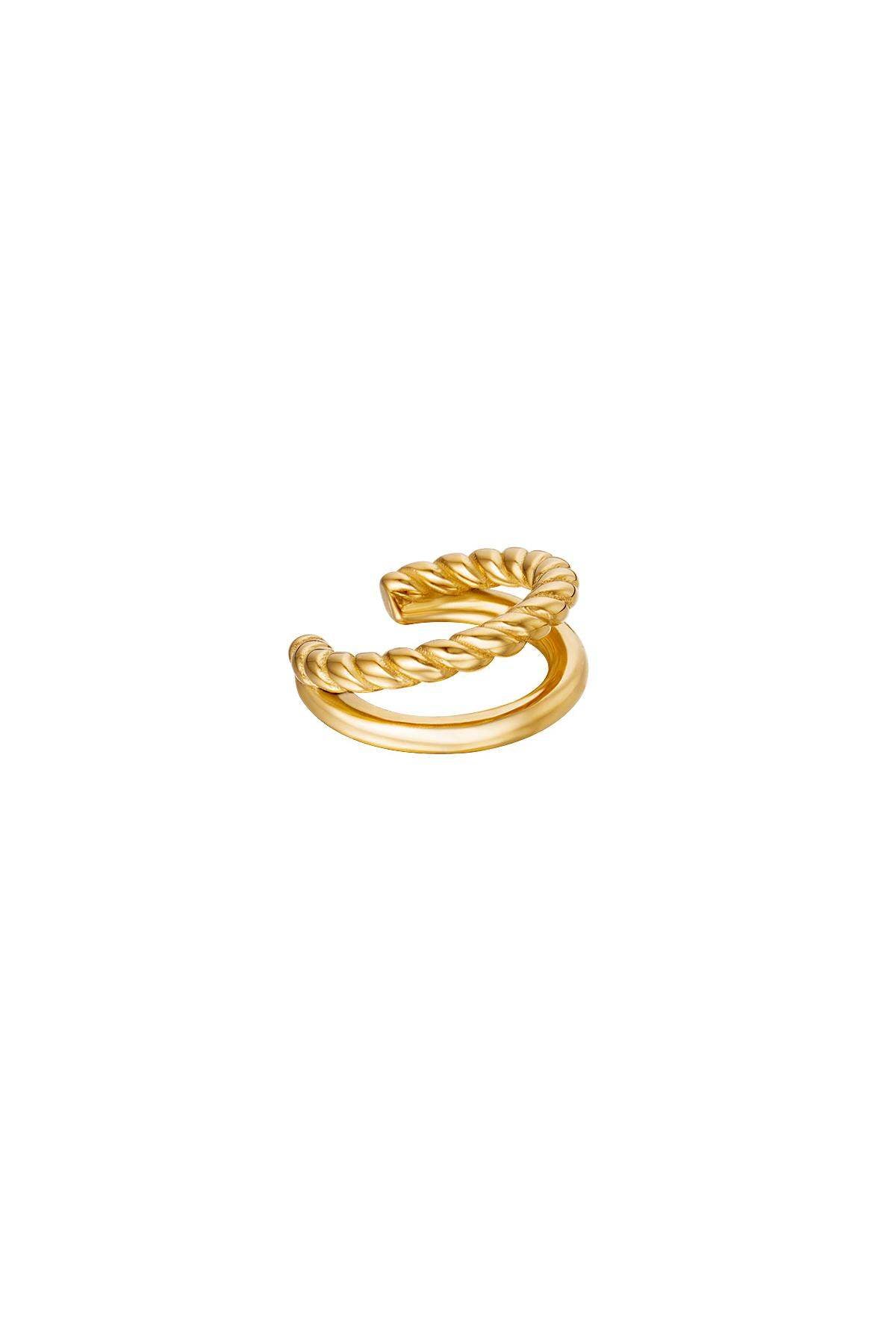 Earcuff Corda doppia e liscia