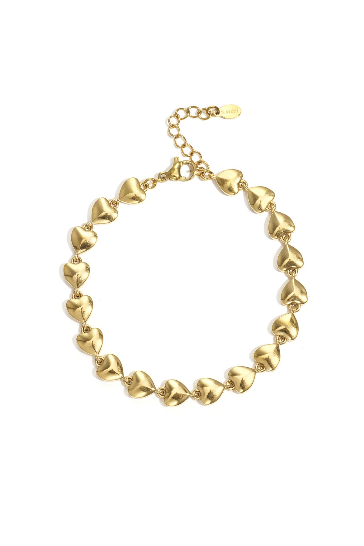 Braccialetti a catena con cuore 
