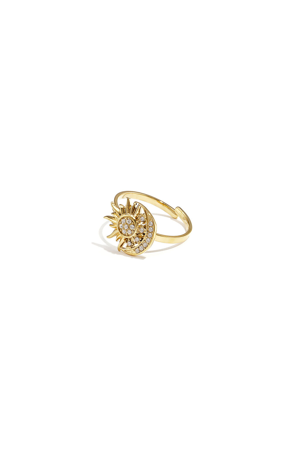 Anello Regolabile Sole e Luna