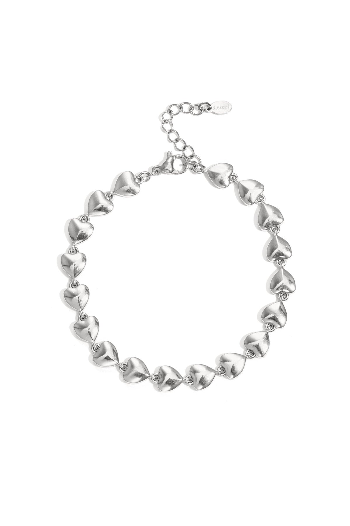 Braccialetti a catena con cuore 