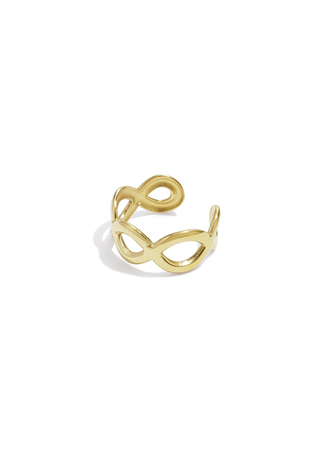 Earcuff a cerchio in acciaio inossidabile