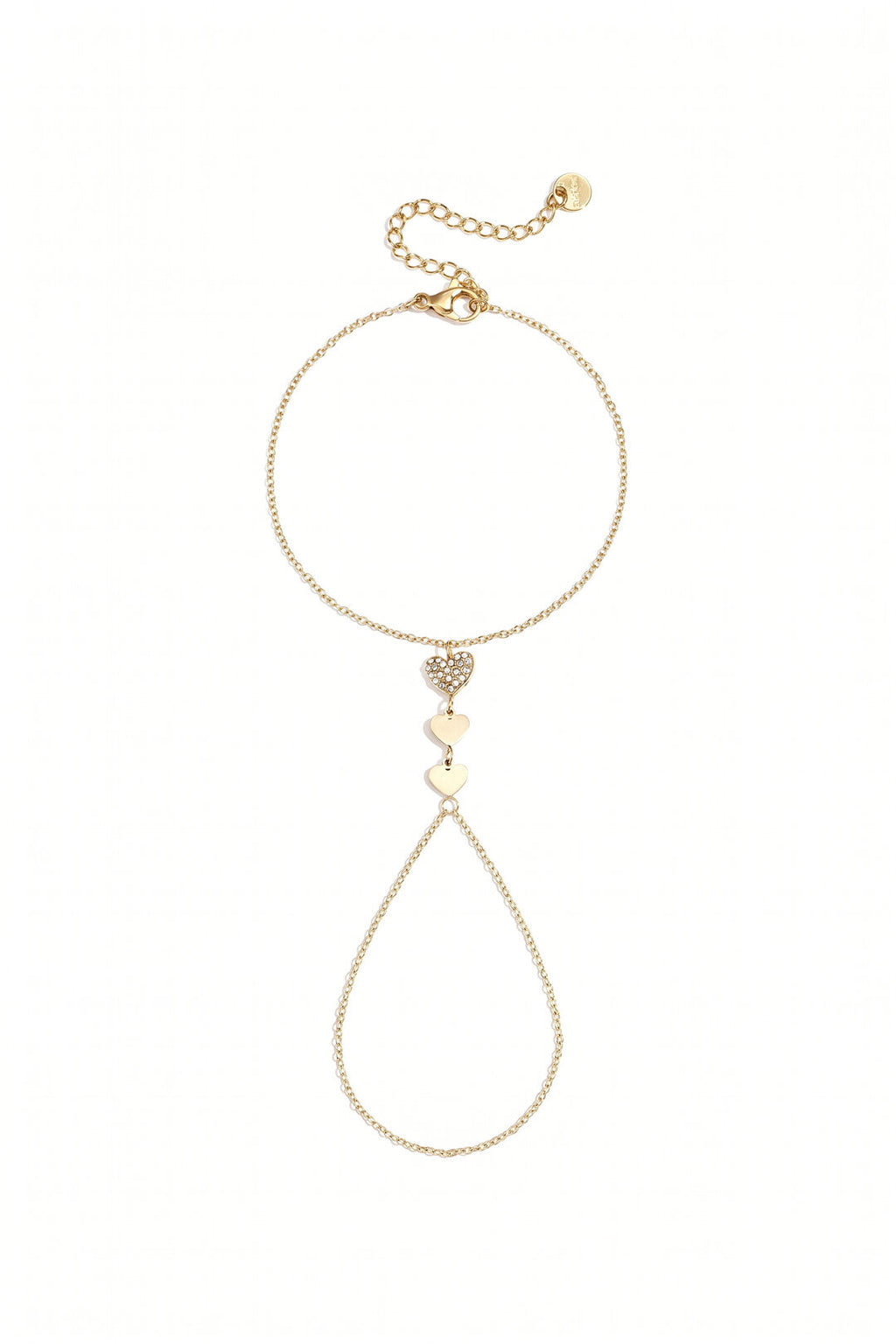Bracciale a mano con cuori