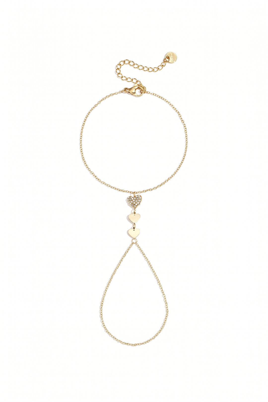 Bracciale a mano con cuori