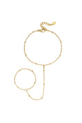bracciale a mano con dettagli a sfera