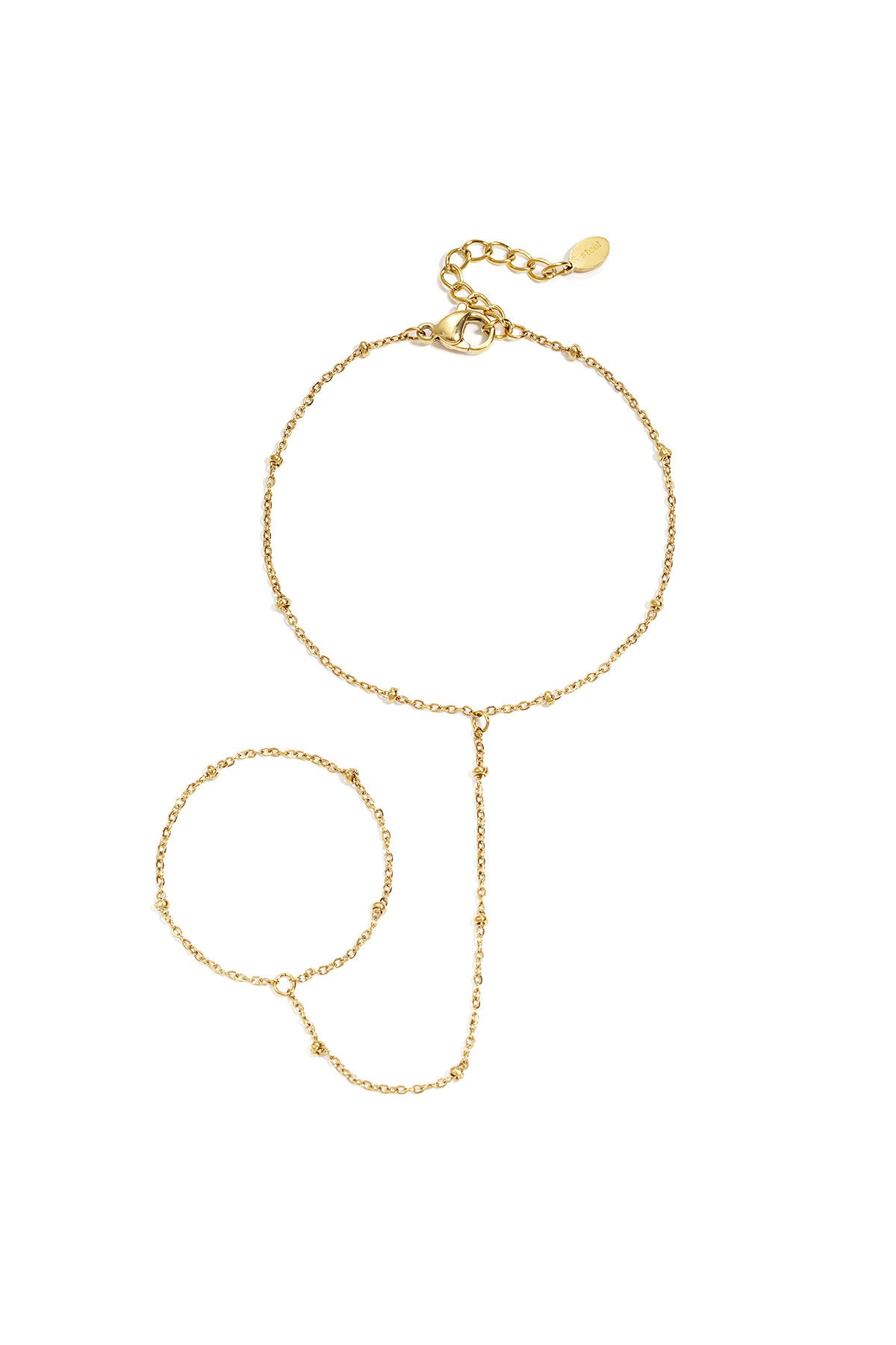 bracciale a mano con dettagli a sfera