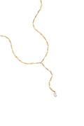 Collana con strass pendenti