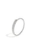 Bracciale con polsino diamantato