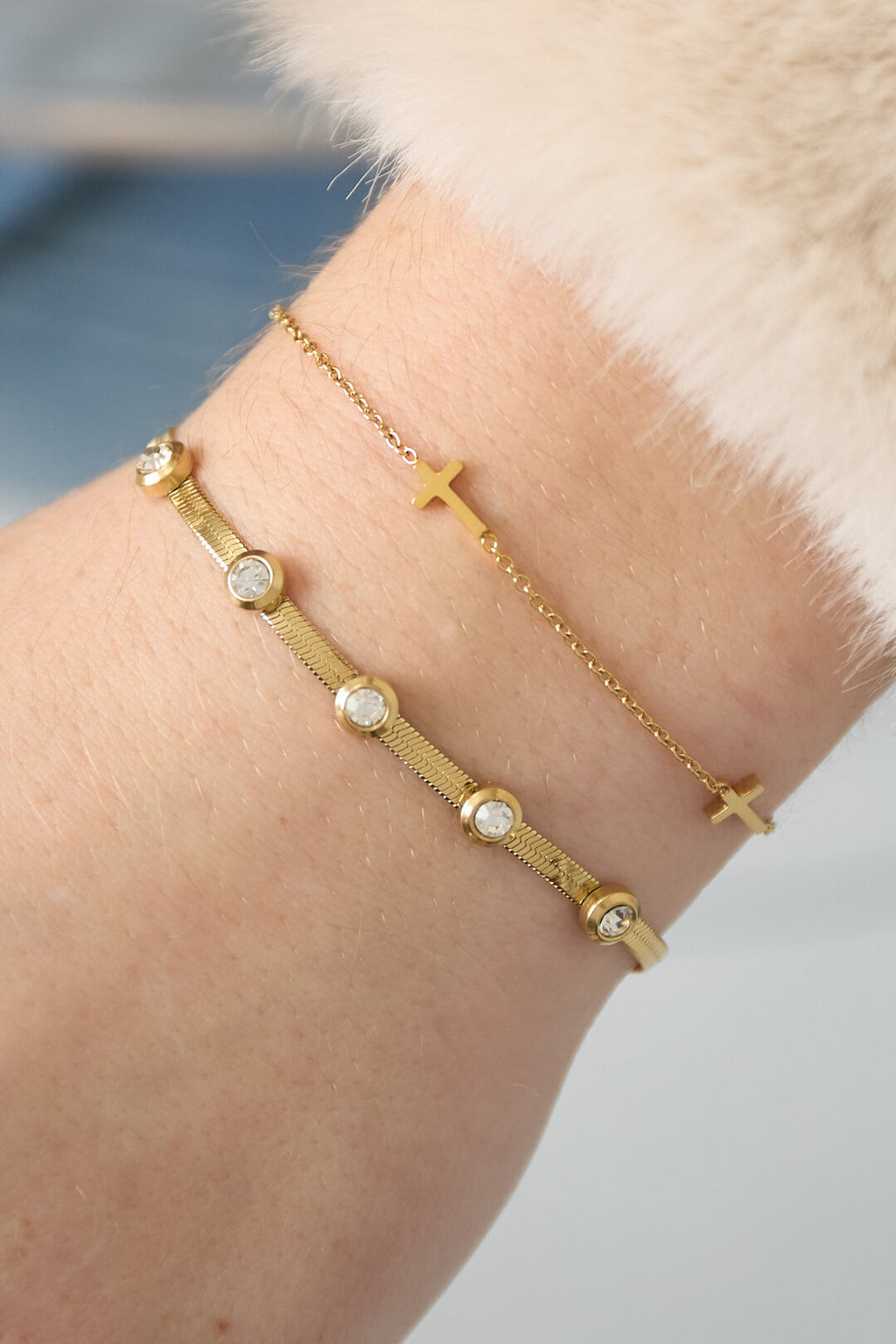 Bracciale con croce