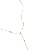 Collana a Y con cuori riempiti